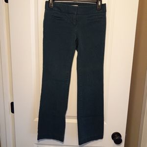 LOFT Petites, Green Pants, Size 00P, Great Condition, Soft & Comfortable
